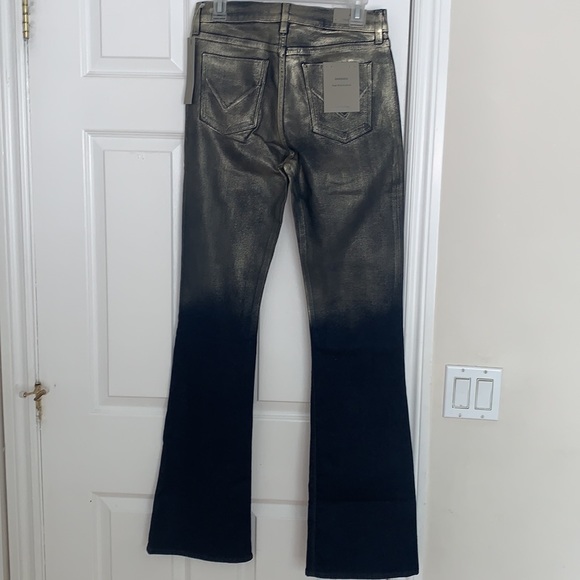 Hudson High-Rise Bootcut OMBRE FOIL  Jeans - Picture 13 of 16